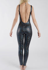 festival metallic catsuit from independent brand Tirade 13