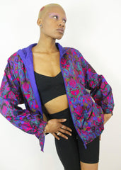 Vintage LAVON Mosaic Pattern 00s Shell Festival Jacket